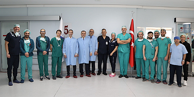 ERÜ Tıp Fakültesi Hastanesinde robotik teknolojiyle ilk ameliyat yapıldı