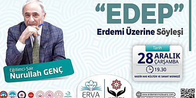 EVRA Projesi Kapsamında 'Edep Erdemi' Konulu Söyleşi