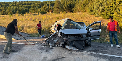 Feci Trafik kazasında 5 kişi öldü, 4 kişi yaralandı