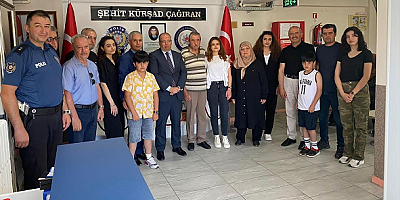 Felahiye İlçe Emniyet Müdürlüğünde şehit anı köşesi oluşturuldu