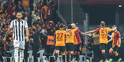 Galatasaray, konuk ettiği Beşiktaş'ı 2-1 yendi