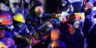 Gaziantep'te enkaz altında kalan kadın 170 saat sonra kurtarıldı
