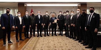 Genç MÜSİAD heyetinden Başkan Büyükkılıç'a ziyaret