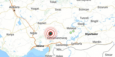 Göksun'da 4,7 büyüklüğünde deprem