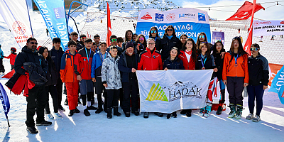HADAK Kulübü Sporcuları Türkiye Dağ Kayağı Şampiyonası'nda 8 Madalya Kazandı