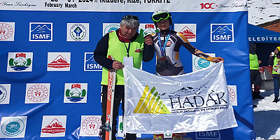 HADAK sporcuları Rize'nin zirvesinden madalyalarla döndüler