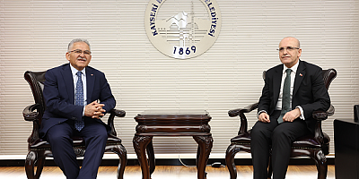 Hazine ve Maliye Bakanı Şimşek'ten Başkan Büyükkılıç'a Ziyaret