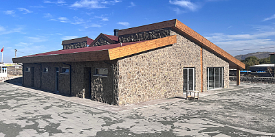 Hürmetçi Ziyaretçi Merkezi'nin yapımı tamamlandı