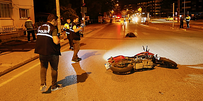 iki motosikletin çarpışması sonucu 1 kişi öldü