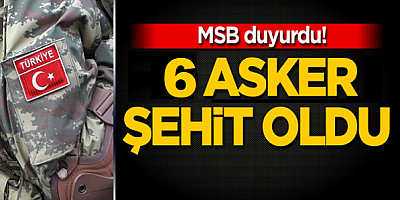 Isparta'da askeri helikopterin düşmesi sonucu 6 asker şehit oldu