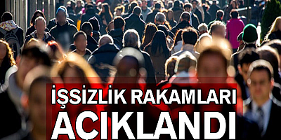 İşsizlik rakamları açıklandı