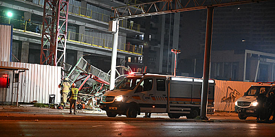 İzmir'de inşaatta yaşanan vinç kazasında 5 kişi öldü, 2 kişi yaralandı
