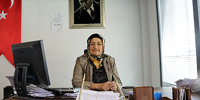 Kadın muhtar 87 bin nüfusa hizmet veriyor