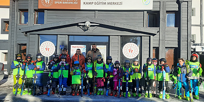 Kar Fırtınaları Alp Disiplinli Altyapı takımı Erciyes Kampta