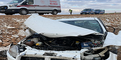 Karaman'da devrilen otomobildeki 2 kişi öldü, 1 kişi yaralandı