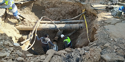 KASKİ deprem bölgesinde çalışmalarını sürdürüyor