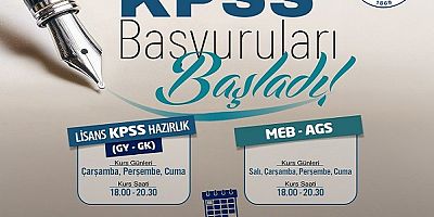 KAYMEK’ten KPSS ve MEB-AGS Hazırlık Kursları