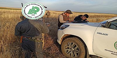 Kayser'de yasa dışı av yapan 5 kişiye ceza yazıldı