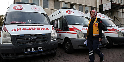 Kayseri 112 Acil Sağlık Hizmetleri Komuta Merkezi 9 ayda 285 bin çağrı aldı