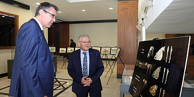 Kayseri Bölge Adliye Mahkemesi Başsavcısı Bölükbaşı, Büyükkılıç'ı ziyaret etti