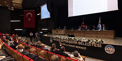Kayseri Büyükşehir Belediyesi meclis toplantısı gerçekleştirildi