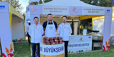 Kayseri Büyükşehir, Gastroantep Festivali'nde Büyük İlgi Gördü