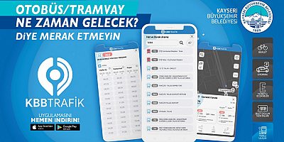 Kayseri Büyükşehir ulaşımı cebe sığdırdı