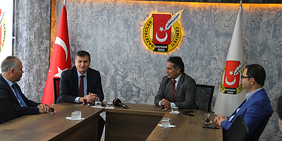 Kayseri Cumhuriyet Başsavcısı Akın'dan KGC'ye veda ziyareti