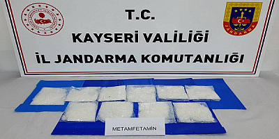 Kayseri'de 1 Kilo 150 Gram Uyuşturucu Madde Ele Geçirildi