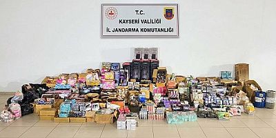 Kayseri’de 10 Milyon Liralık Kaçakçılık Operasyonu