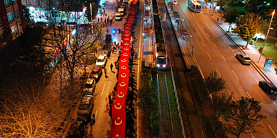 Kayseri'de 19 Mayıs Atatürk'ü Anma, Gençlik ve Spor Bayramı Fener Alayıyla kutlandı