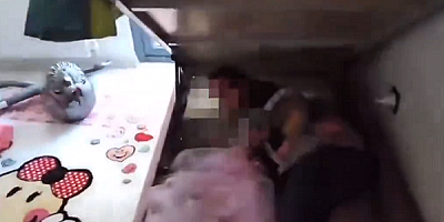 Kayseri'de 20 ayrı suç dosyasından aranan kadın bazanın altında yakalandı