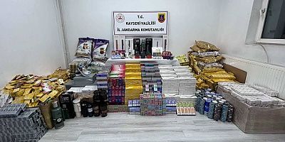 Kayseri’de 20 Milyon TL’lik Kaçakçılık Operasyonu