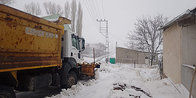 Kayseri'de 22 mahalle yolu ulaşıma açıldı