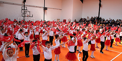 Kayseri'de 23 Nisan Ulusal Egemenlik ve Çocuk Bayramı kutlandı