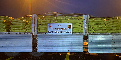 Kayseri'de 26,5 ton sahte bandrollü zirai gübre ele geçirildi