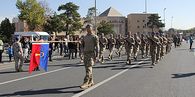 Kayseri'de 29 Ekim Cumhuriyet Bayramı töreninin provası yapıldı
