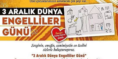 Kayseri'de 3 Aralık Dünya Engelliler Günü'ne Özel Program