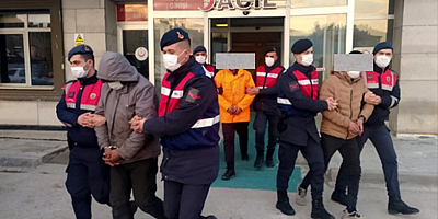 Kayseri'de 3 hırsızlık zanlısı tutuklandı