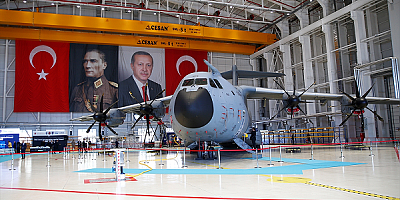 Kayseri'de 4'üncü A400M Uçağının Türk Hava Kuvvetlerine Teslim Töreni