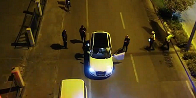 Kayseri'de 42 sabit noktada 500 personelle Huzur 38 uygulaması yapıldı