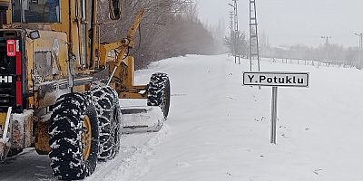 Kayseri'de 47 mahalle yolu ulaşıma açıldı