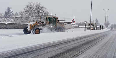 Kayseri'de 47 yerleşim birimine kar nedeniyle ulaşılamıyor