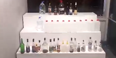Kayseri'de 50 litre etil alkol ve 21 litre sahte alkollü içki ele geçirildi