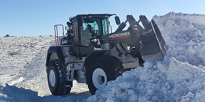 Kayseri'de 547 mahalle yolu ulaşıma açıldı