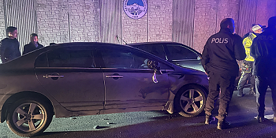 Kayseri'de 6 aracın karıştığı kazada 2 kişi yaralandı