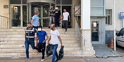Kayseri'de 7'si firari hükümlü 18 kişi yakalandı