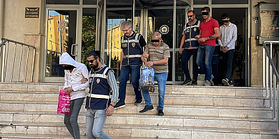 Kayseri'de 8'i firari hükümlü 22 kişi yakalandı