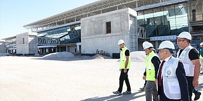 Kayseri'de 8 milyon yolcu kapasiteli havalimanı inşaatında çalışmalar sürüyor