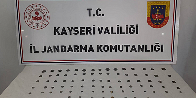 Kayseri'de 83 tarihi eser ele geçirildi